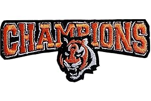 Cincinnati Bengals Iron On Patches for Clothing