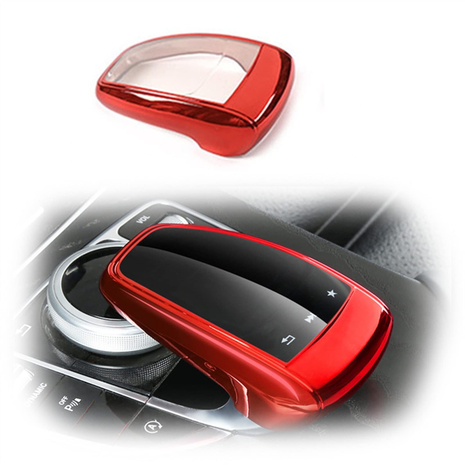 Car Styling Multimedia Mouse Protection Film Decoration Cover Trim for W205 W213 X253 GLC GLE GLS C E Class