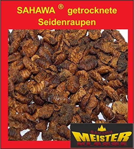 Sahawa _ Caterpillar silk Dried KOIFUTTER, Treat, Pond Food