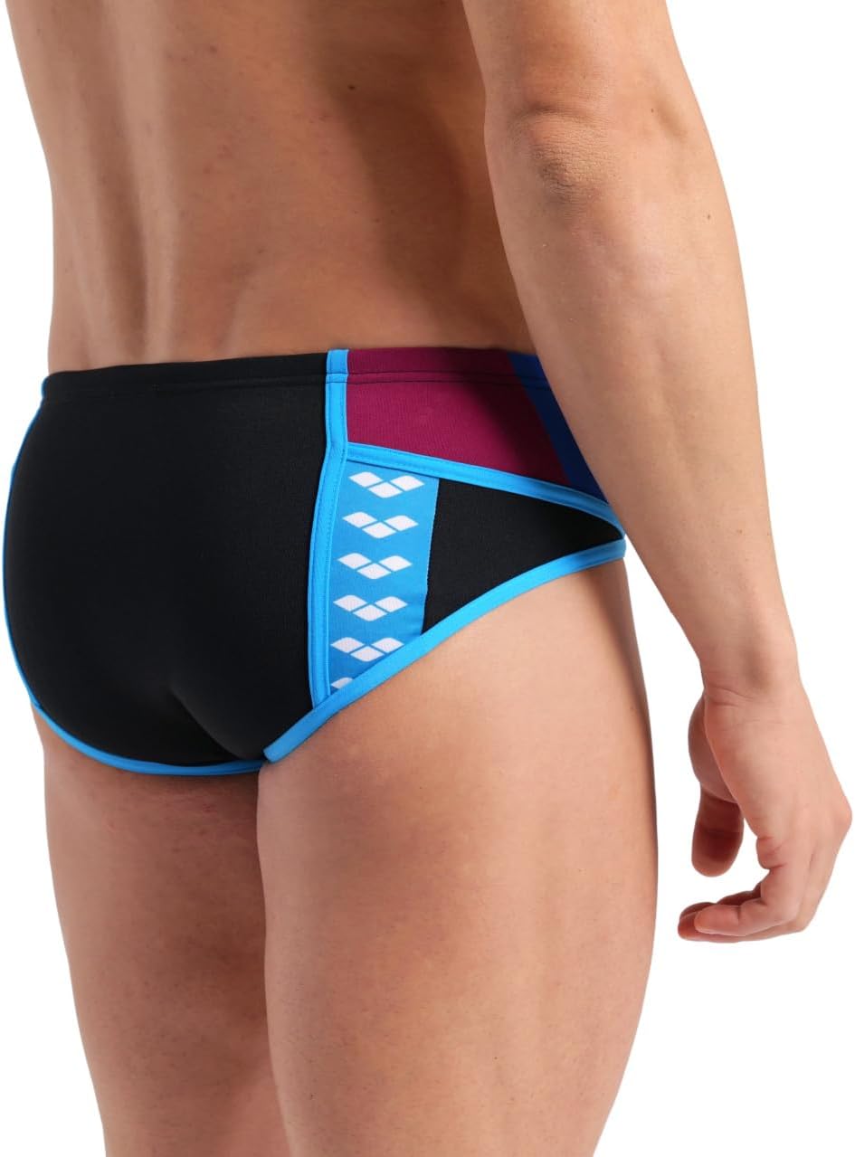 Arena Performance Icons Panel Men's Swim Brief Chlorine-Proof MaxLife Intensive Training Suit