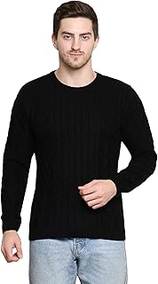 matelco Mens Round Neck Full Sleeves Self Design Sweater Pullover-picture-28