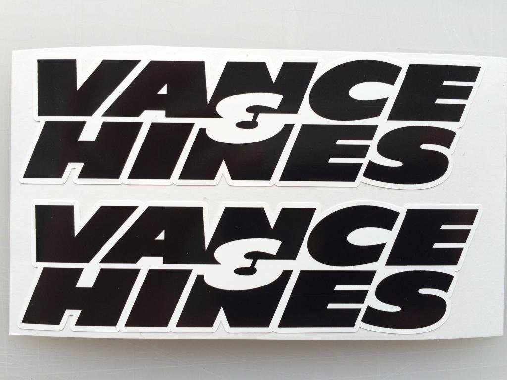 Amazon.co.jp: 美しいVance & Hines Die Cut Decals by SBD Decals