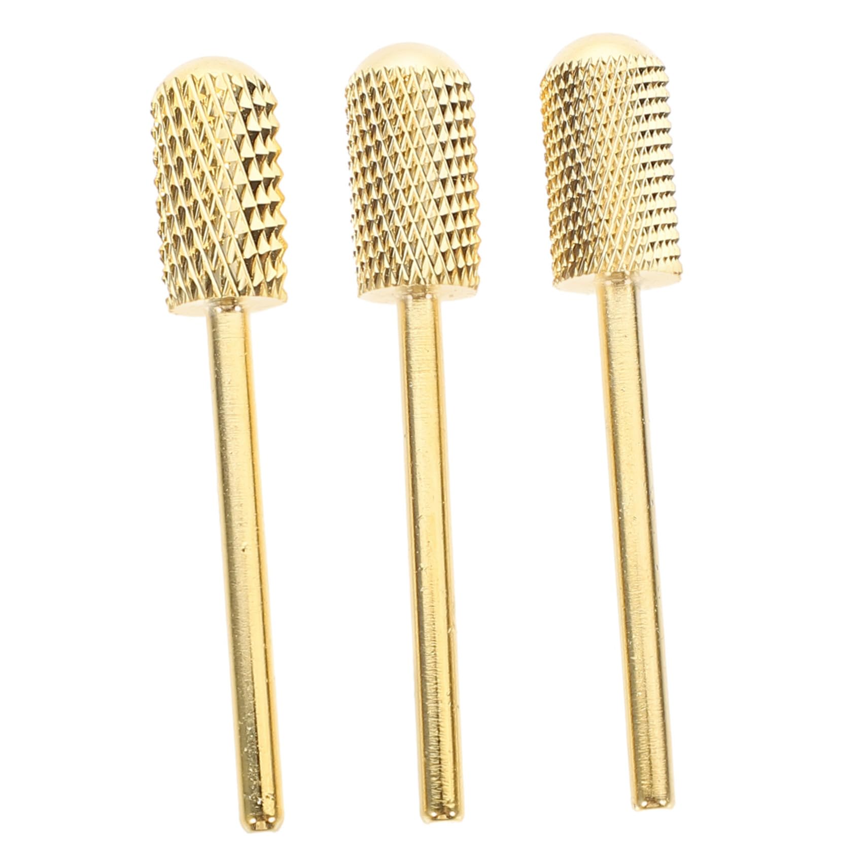 Healeved 9piezas Brocas De Manicura De Tungsteno Para Pulido De Uñas Herramientas De Esmalte De Metal Para Salones y Uso Personal Compatible Taladros Eléctricos De Uñas