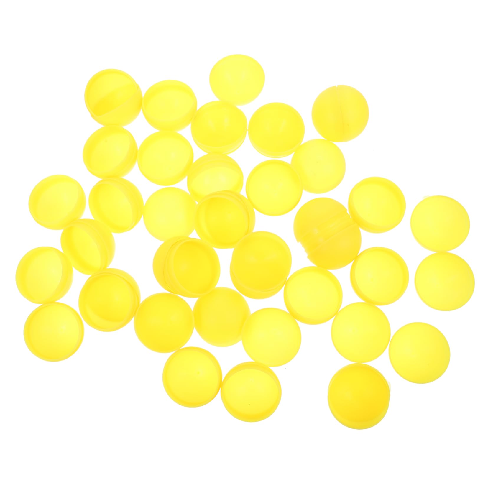 OSOLADY Table Tennis Balls Plastic Numbered Pong Balls 40mm Yellow for Bingo and Games