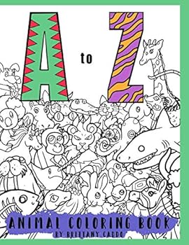 Paperback A to Z Animal Coloring Book