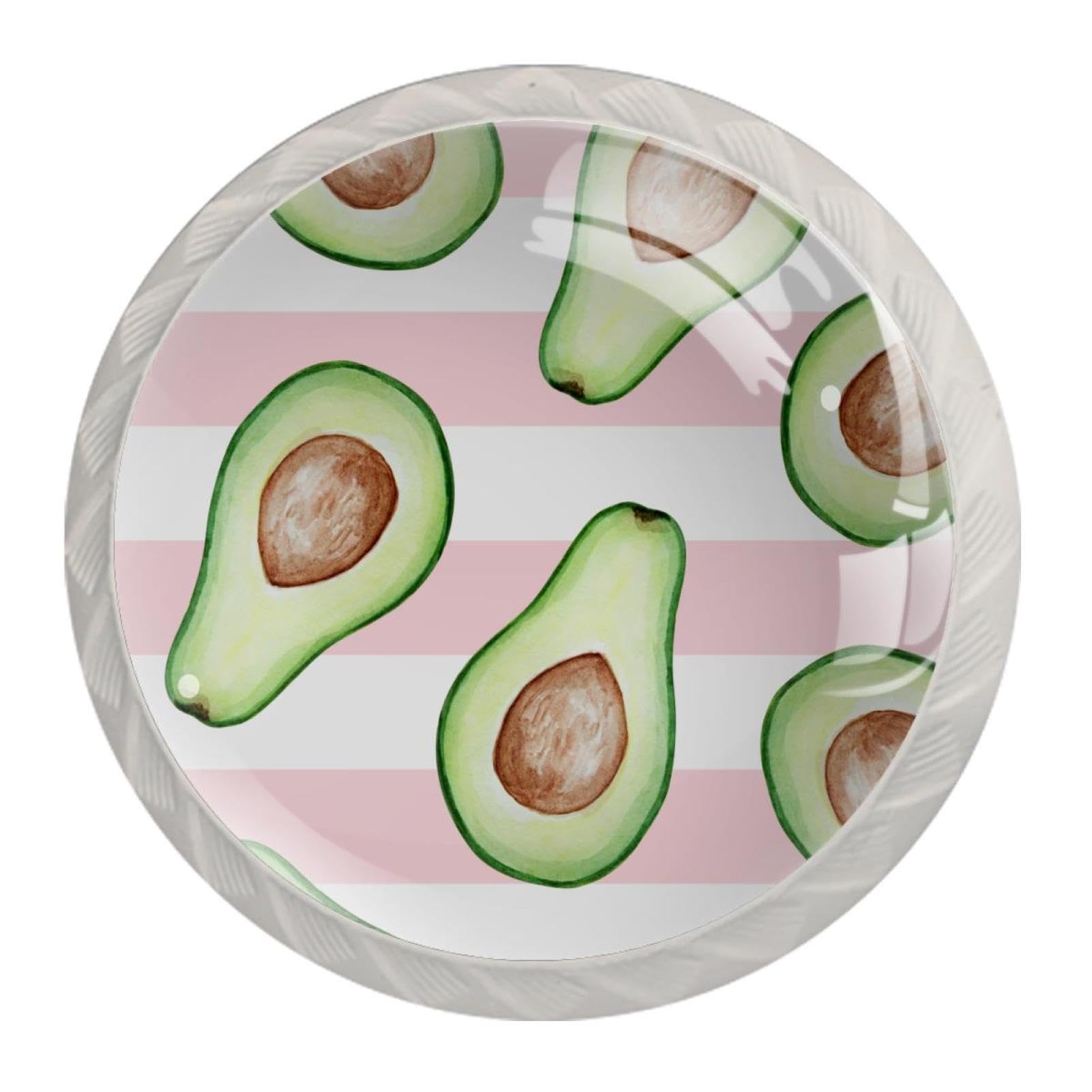 Boutons de cuisine ronds avocat remplacez vos poignées usées sur placard et commode