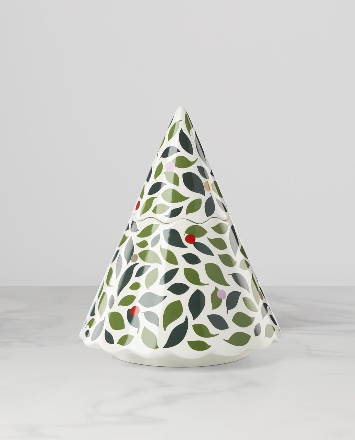 kate spade new york Evergreen Treat Jar, Christmas Cookie, Kitchen, Festive Holiday Decor