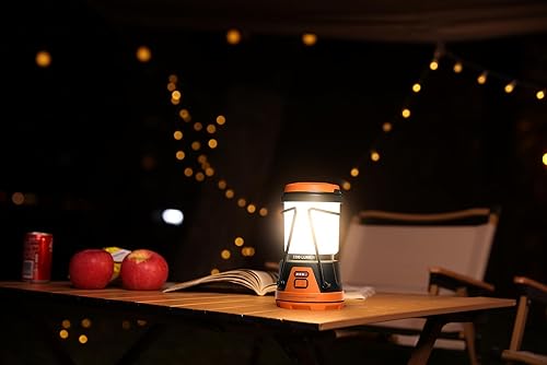 Miniatura 9 de Linterna LED recargable para campamento, cortes de energía, huracanes, emergencias, senderismo, exteriores, luz de supervivencia eléctrica brillante