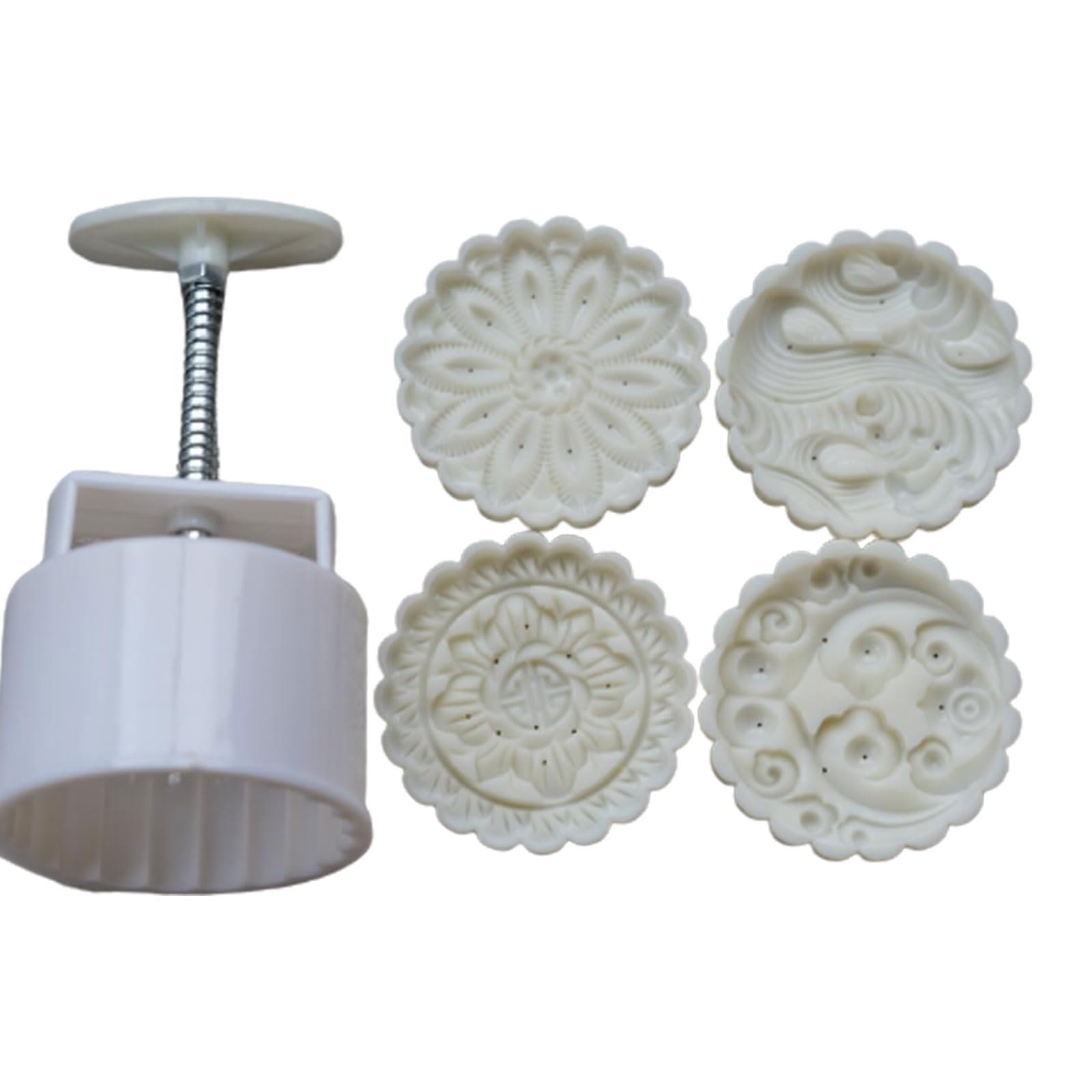MALSSE Mold Food Grade Hand Pressure MidAutumn Festival Cake Molds Baking Tool Baking Enthusiasts