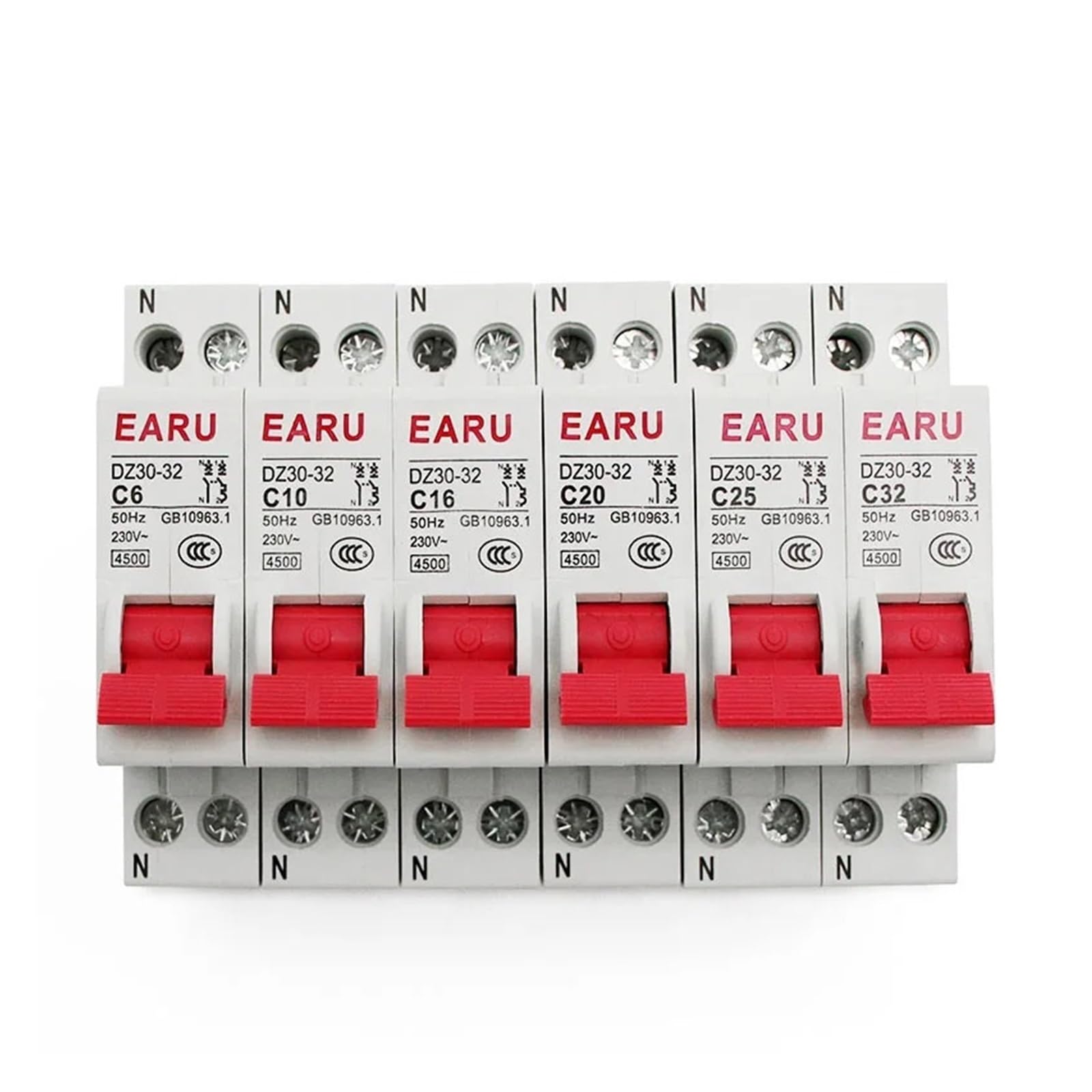 Micro interrupteur d'air DZ30-32 coupure automatique phase neutre 16A