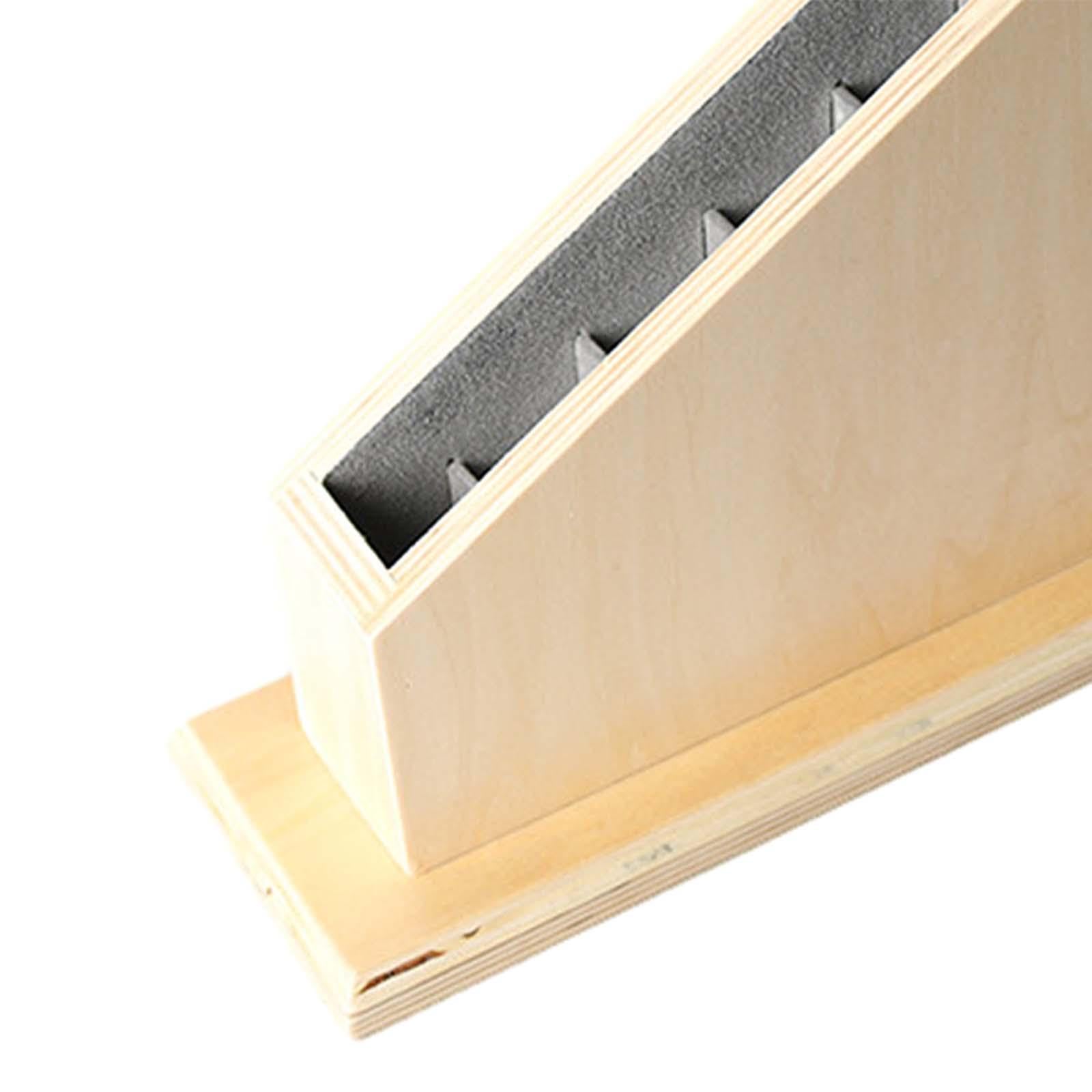 Soporte para Varillas, Soporte para Varillas Largas, Materiales Sensoriales Y Ayudas Didácticas, de Madera.