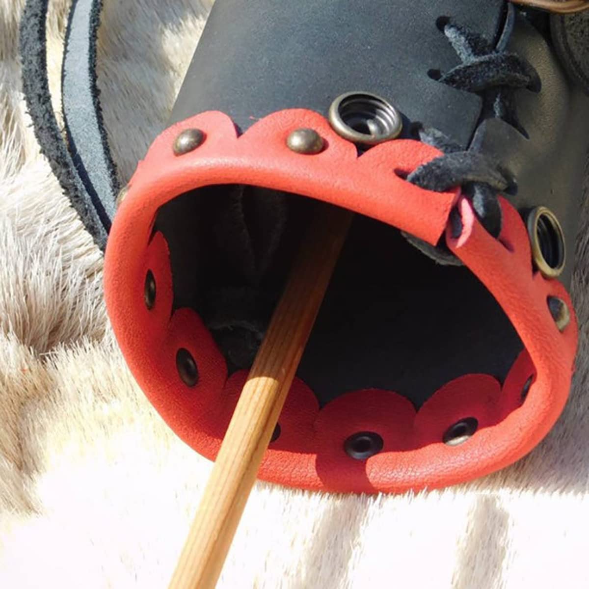 Carquois De Flèche En Cuir Traditionnel – Fait Main, Noir, Pour Droitier Ou Gaucher