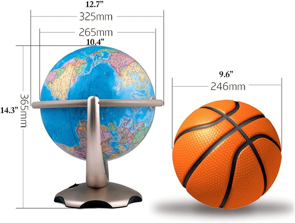 z podstawą edukacyjną kulą ziemską z mapą LED Light Constellation...