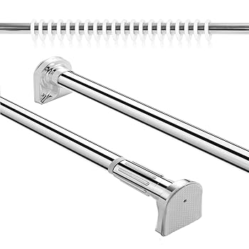 Amazon｜強力 突っ張り棒 3m以上 伸縮 突っ張り棒カーテン 310cm