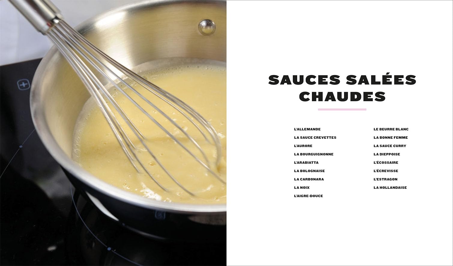 Sauces, Leçons en pas à pas