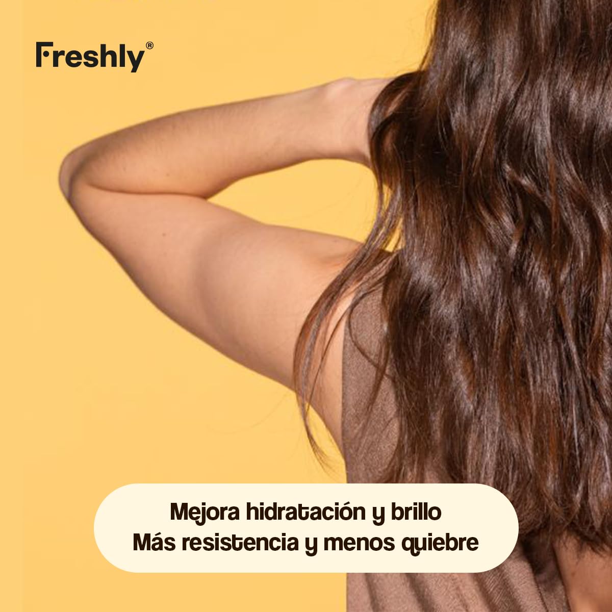 Freshly Keratin Strength & Repair Pack Rutina Capilar Natural para Pelo Dañado Mascarilla Reparadora + Spray Desenredante Keratina Vegana Biomimética 99% Natural