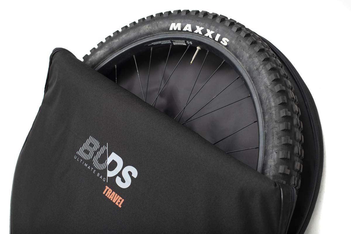 Buds-Sports RMTbag Pro - Borsa da viaggio, senza rimuovere la ruota posteriore, imbottitura completa, ruote sfalsate, fondo rigido, maniglie ergonomiche, robustezza e massima resistenza