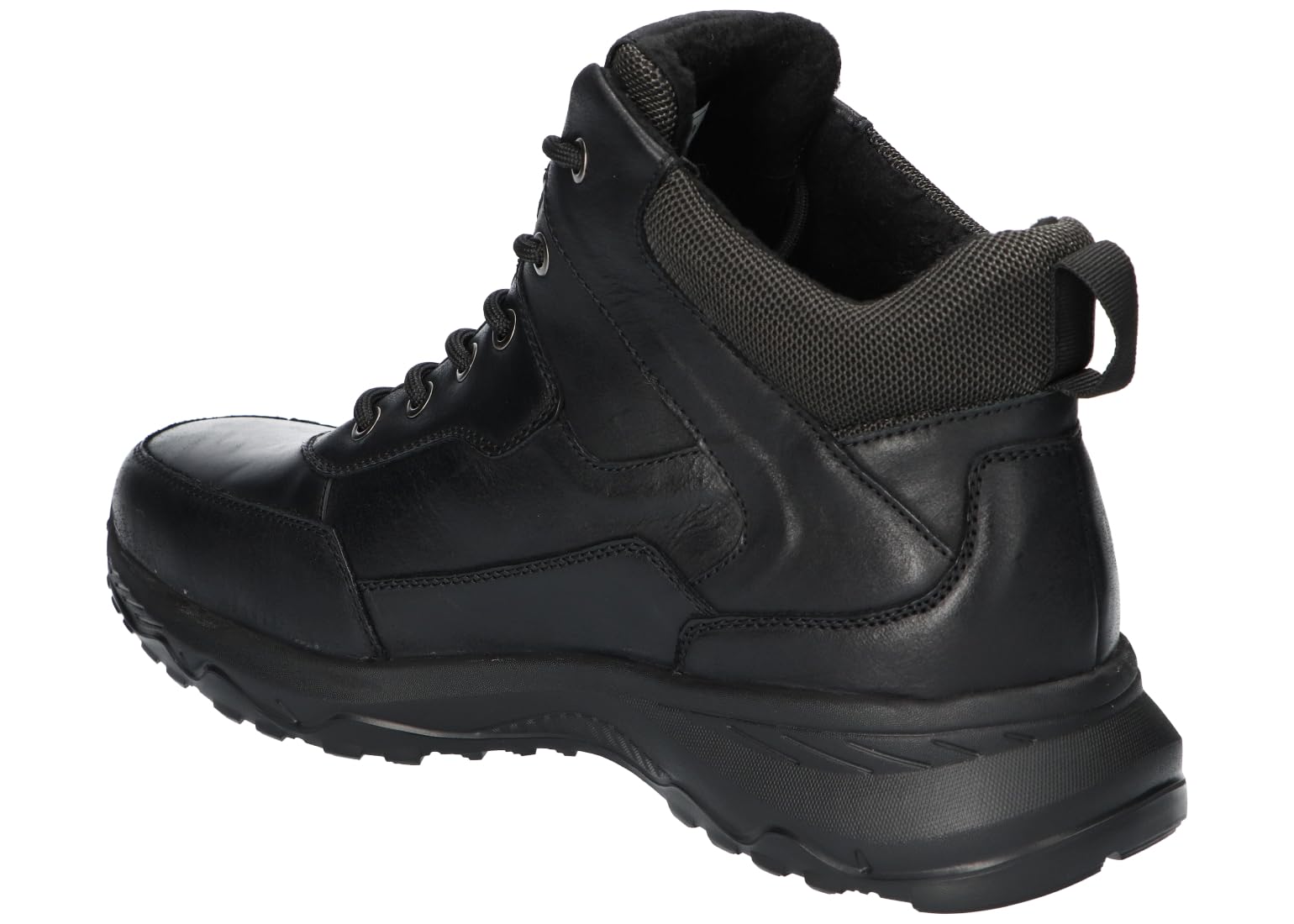CY164 TRAPERY TREKKINGI BUTY ZIMOWE SKÓRZANE MĘSKIE BK 42