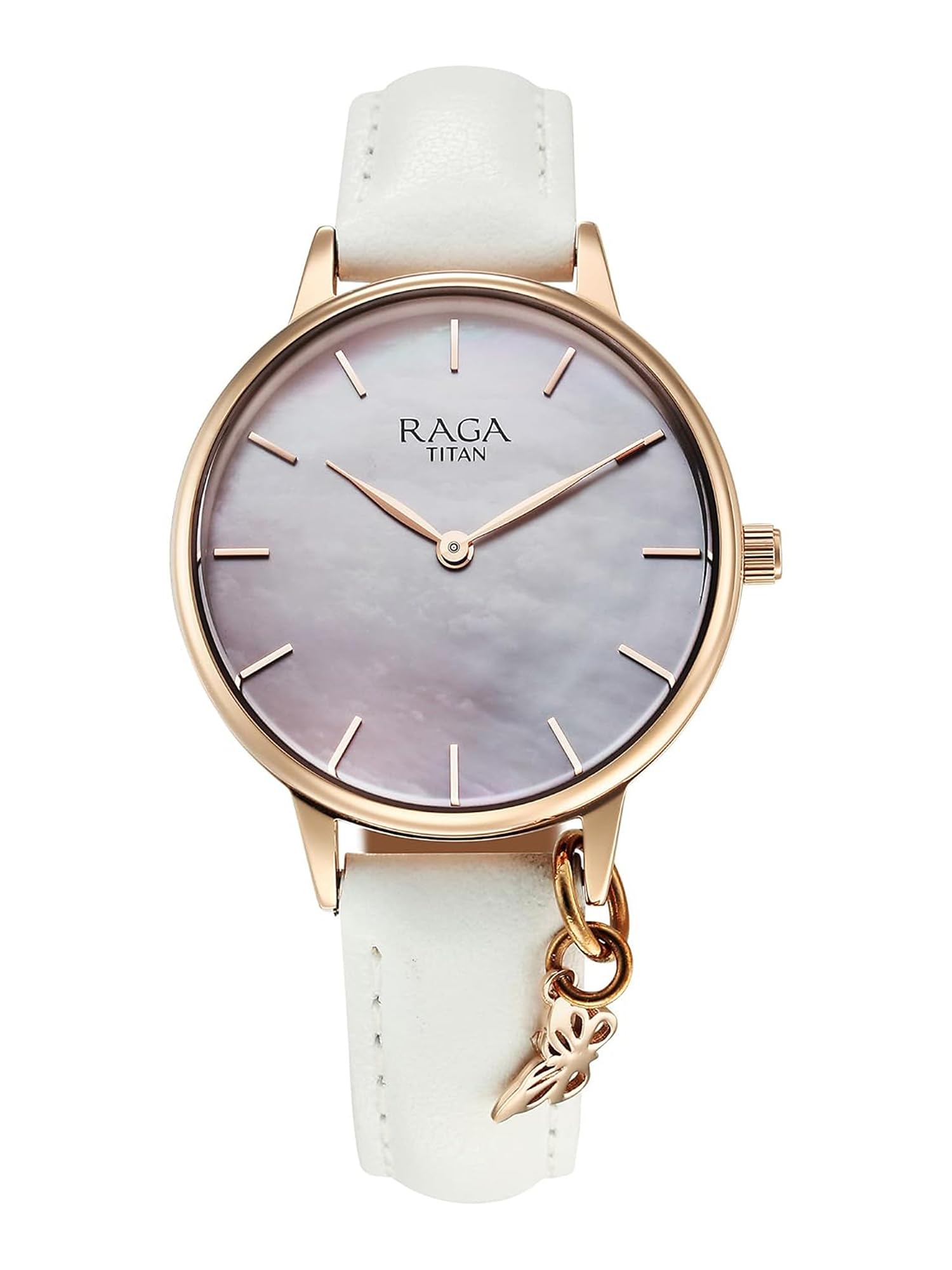 Titan Raga Showstopper 2.0 Quartz Purple Mop Dial Analog Watch for Women-95274Wl03