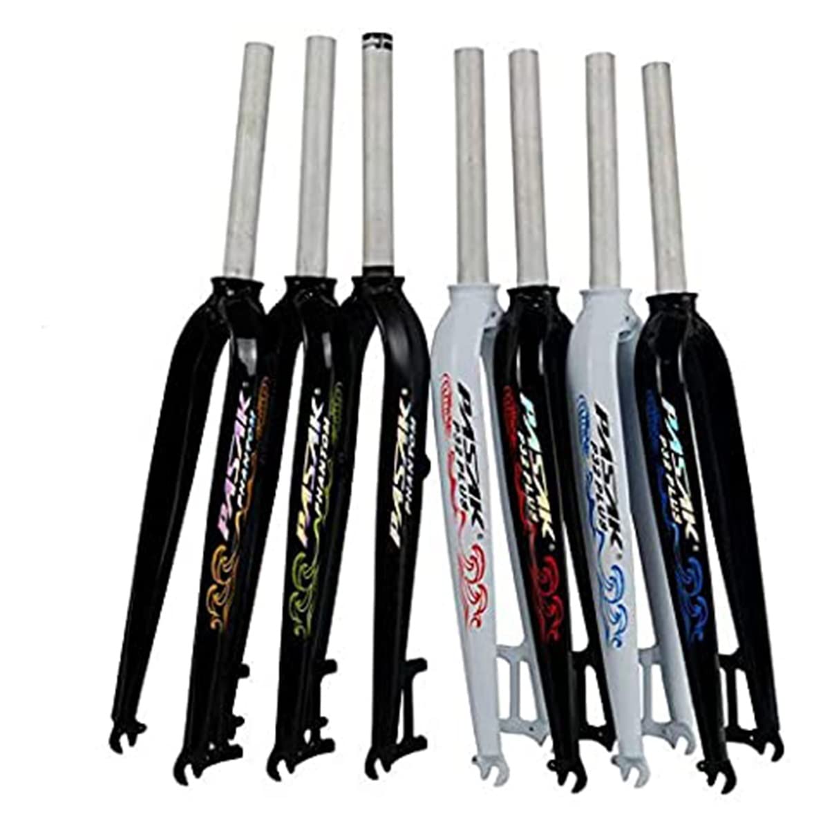 1-1/8" 26/27,5/29" sztywny hamulec tarczowy MTB ze stopu aluminium, 28,6 mm bezprzewodowa rura prosta super lekki widelec do roweru górskiego (kolor: błyszczący czarny czerwony)