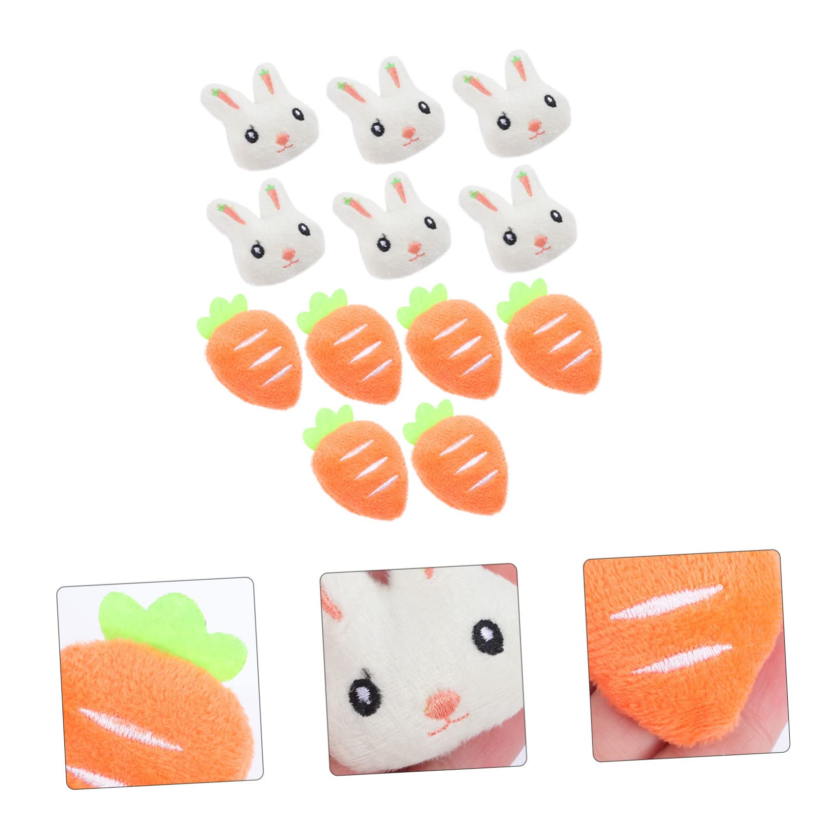 60 Piezas Broche De Conejo Alfiler De Mochila Infantil para Mochilas Linda Mochila Solapa De Pascua De Dibujos Animados Alfiler De Bufanda Ropa Felpa Perder Sombrero Decoraciones