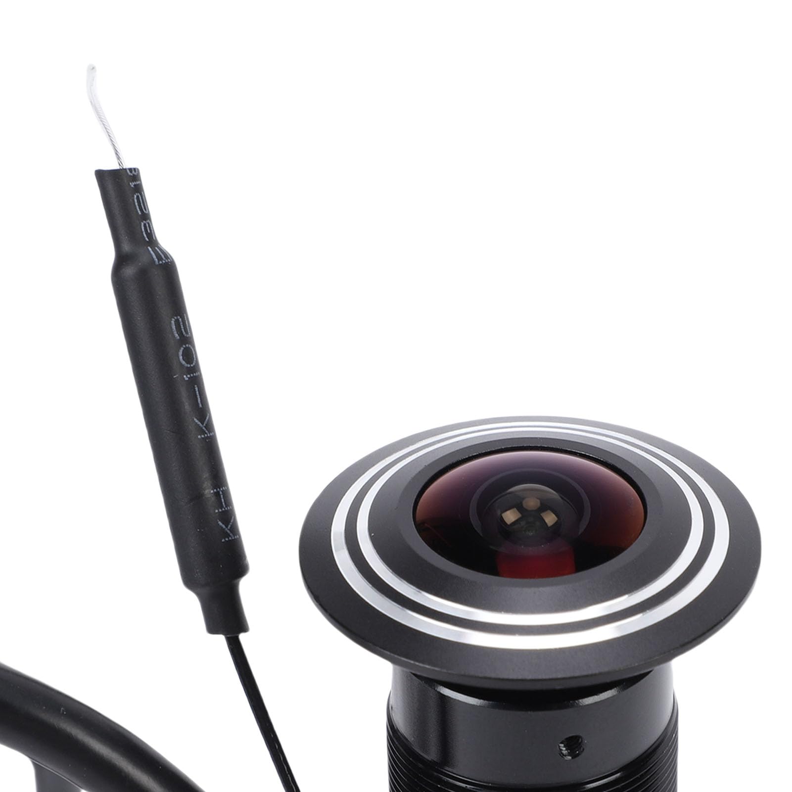 Kamera do Drzwi, Wizjer, 5 MP, 1/3 Cala CMOS, Obiektyw 1,66 Mm, Bluetooth, Punkt Dostępu WiFi, Aplikacja do Monitorowania, Cyfrowy Wizjer do Drzwi, Wodoodporna Obudowa