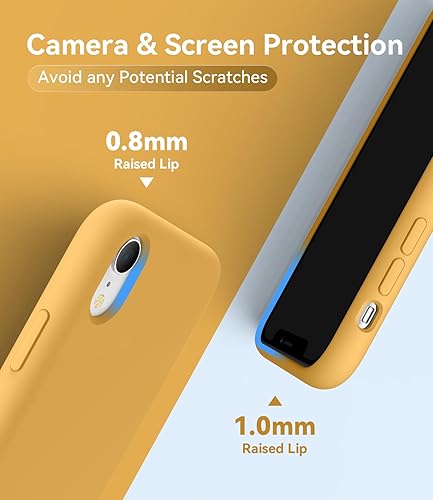 Miniatura 6 de AOTESIER Funda a prueba de golpes para iPhone XR, protección militar contra caídas silicona de grado alimenticio funda protectora con forro suave