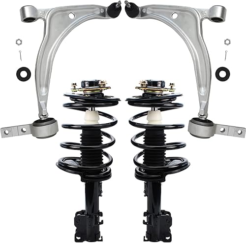 Miniatura 107 de Detroit Axle - Kit de puntales delanteros de 6 piezas para Chevrolet Aveo Aveo5 Pontiac G3 Wave, barra estabilizadora, varillas de acoplamiento