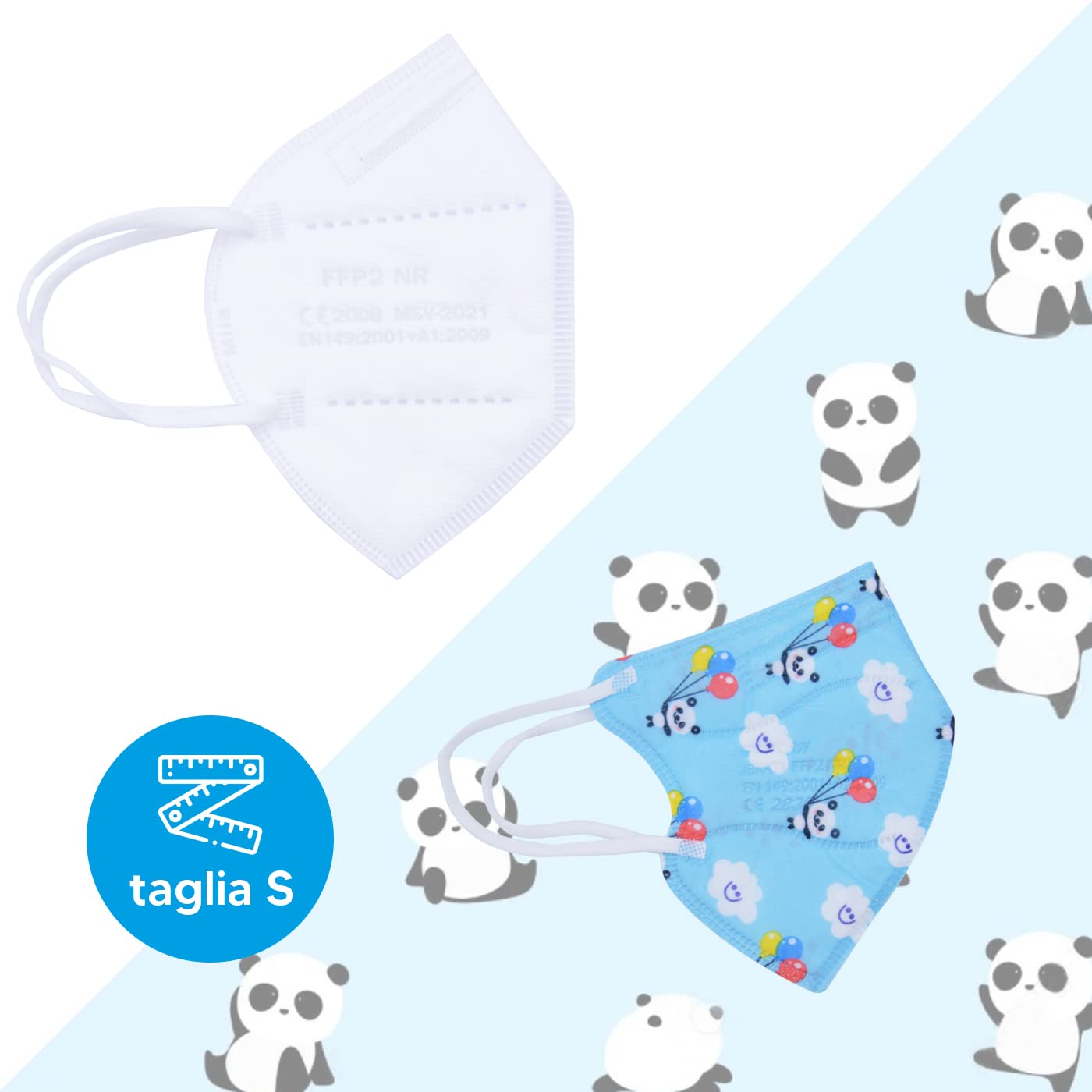 Mascherine FFP2 Certificate CE - Confezione Da 20 Pezzi Con 5 Strati E Alta Protezione - Foto 12