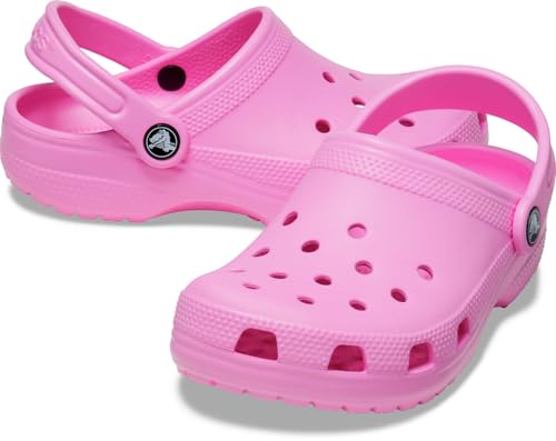 Image of Crocs Unisex Kids Classic Clog K TPk Croslite Taffy Pink Clog | 1 UK |