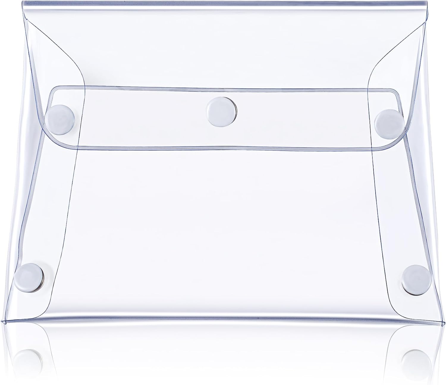 HINZIC Transparent Makeup Bag, Large Waterproof PVC Cosmetic Pouch Case