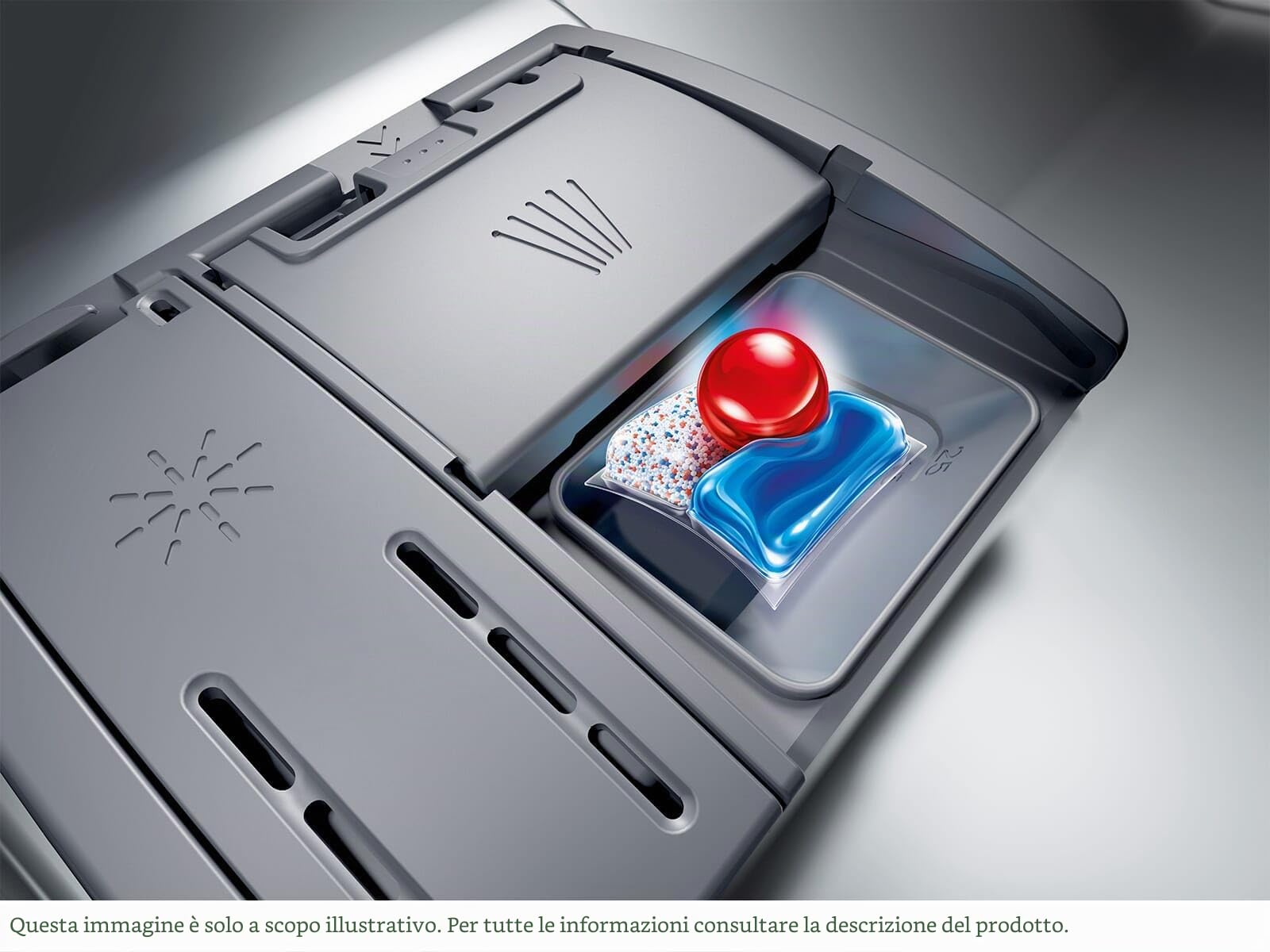 Bosch SBV4EVX08E Serie 4 Lavastoviglie Smart XXL Completamente Integrato 60 cm Cassetto Posate Lavastoviglie Lavastoviglie con Assistente Programma Molto Silenziosa Rackmatic Apertura Automatica Porta