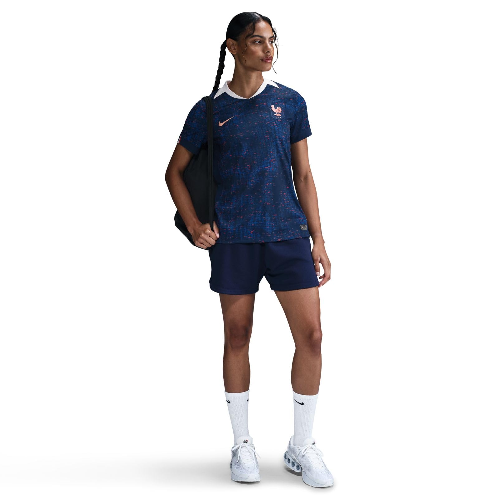 Nike FFF 2025 Stadium Domicile (Équipe Féminine) Maillot de Foot Replica Nike Dri-fit pour Femme Maillot de Football réplique Femme