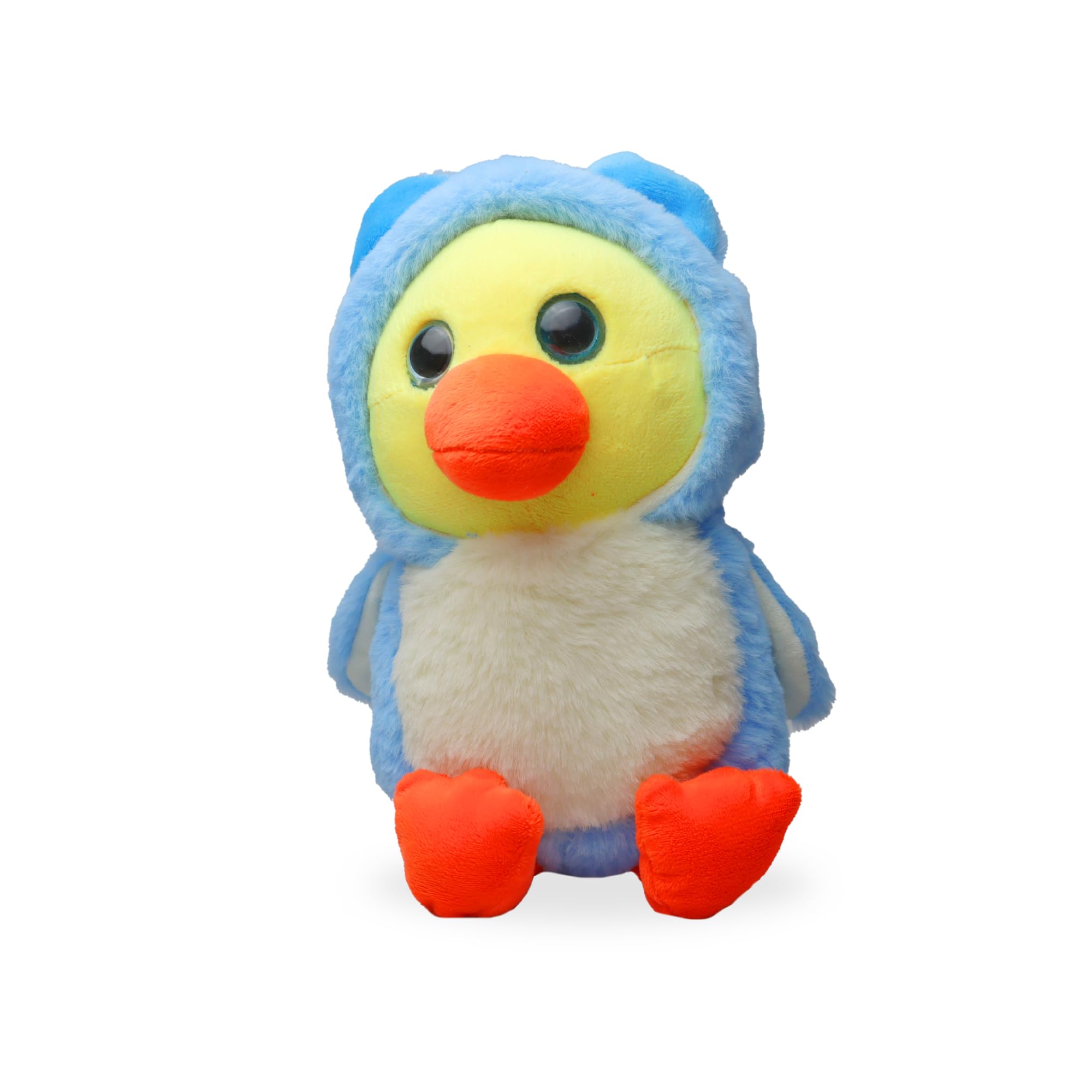 MABLE Super Soft Hoodie Duck Stuffed Huggable Plush Soft Toy for Girls/Boys | Animal Soft Toy for Kids | Small Size Cute Plush Toy(White & Blue - 25 Cm) (B0CP1ZGGLH) Amazon Price History, Amazon Price Tracker