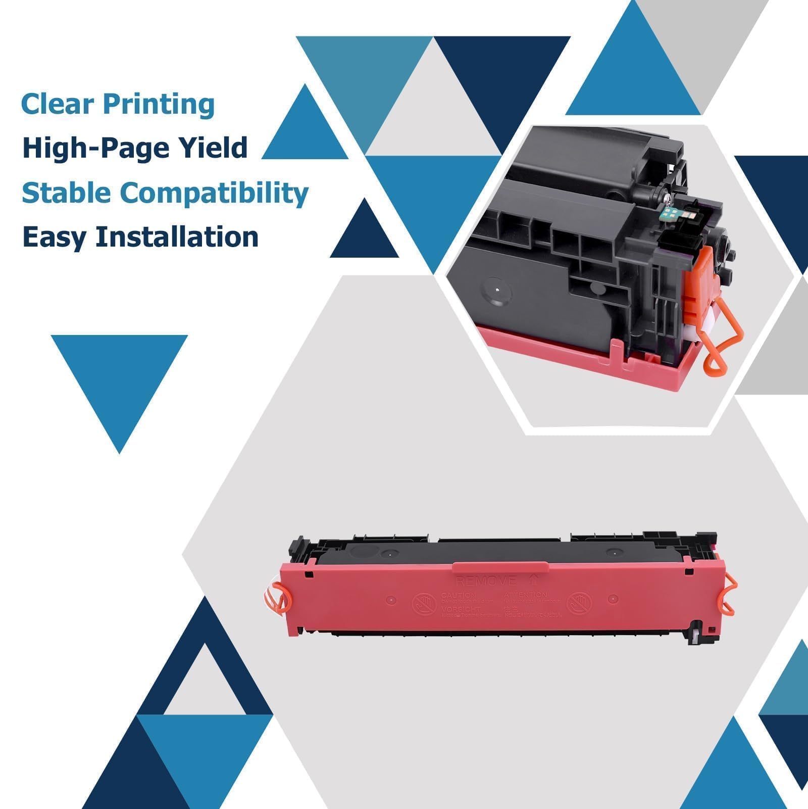 207A 207X MFP M283fdw Toner: Kompatible für HP 207A 207X M255dw Color LaserJet Pro MFP M283fdw Toner Schwarz M282nw M283fdn M255nw W2210A W2211A W2212A W2213A Cyan Gelb Magenta Mit Chip Multipack