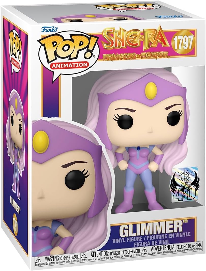 Pop Vinyl: She-Ra - Glimmer - Masters of The Universe - Collectable Vinyl Figure - Gift Idea - Official Merchandise - Toys for Kids & Adults - Superheroes Fans - Model Figure for Collectors