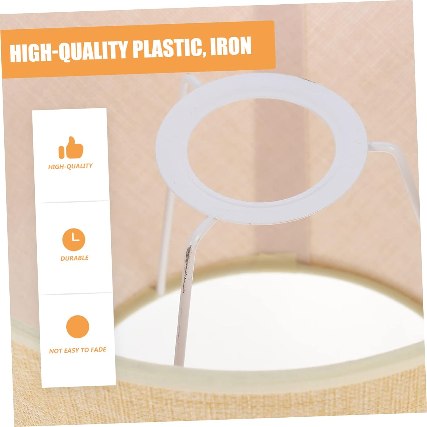 Lurrose Cloth Lampshade for Wall Floor Lamps Natural Cover Creates Warm Decor for Living Room Bedroom