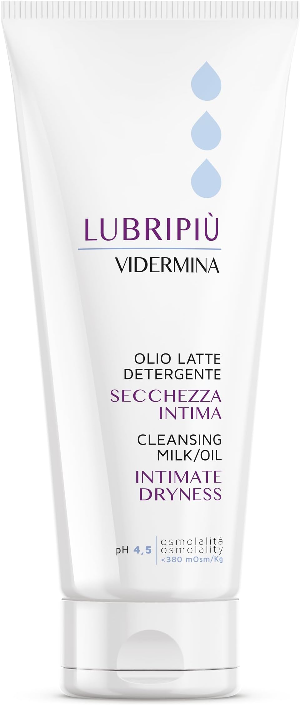 LUBRIPIU' OLIO LATTE DETERGENTE SECCHEZZA INTIMA 200 ML