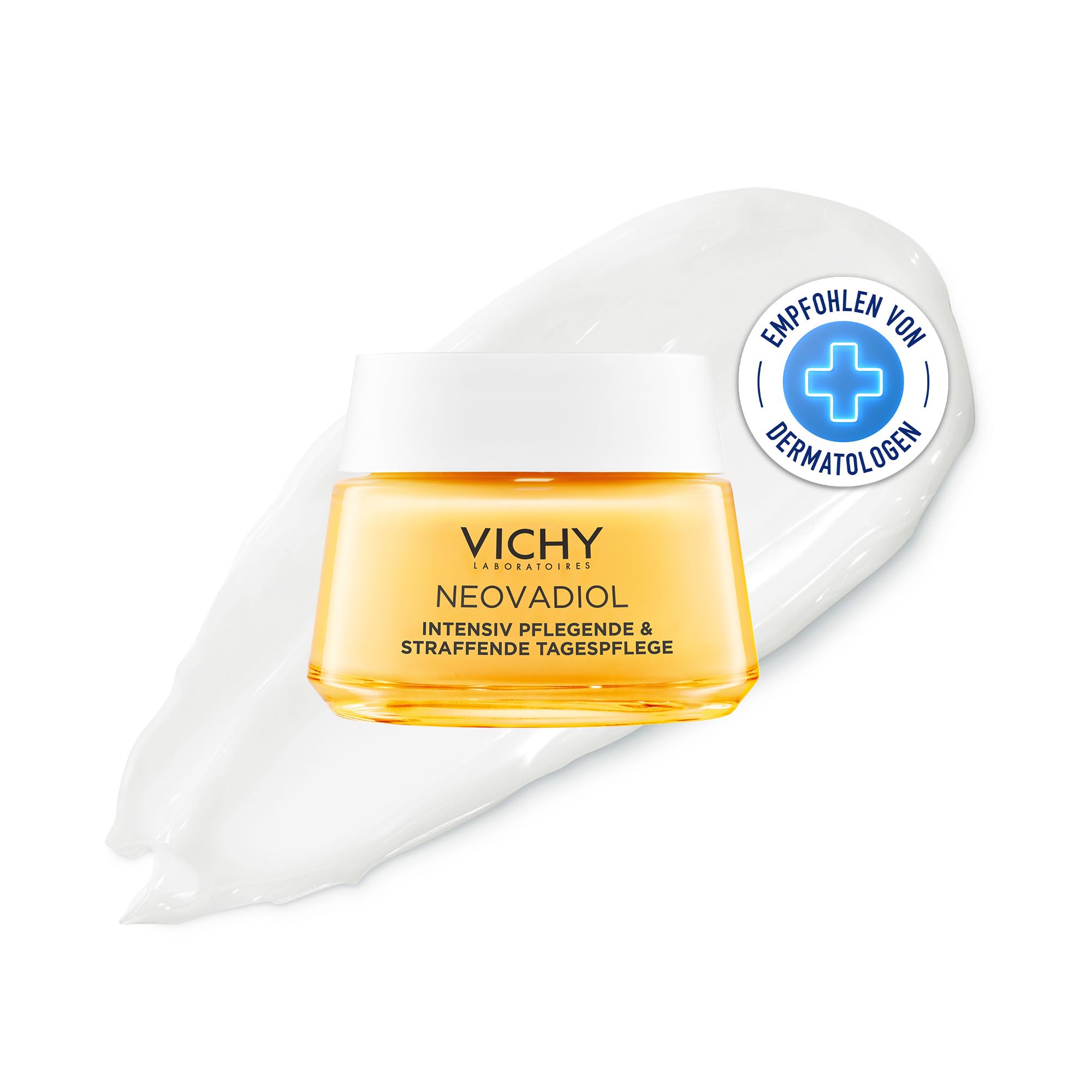 VICHY Intensiv pflegende und straffende Tagescreme, Anti-Aging Feuchtigkeitspflege zum Ausgleichen von Lipidverlust bei reifer Haut, Ehemalig Magistral Tag, Neovadiol, 50 ml
