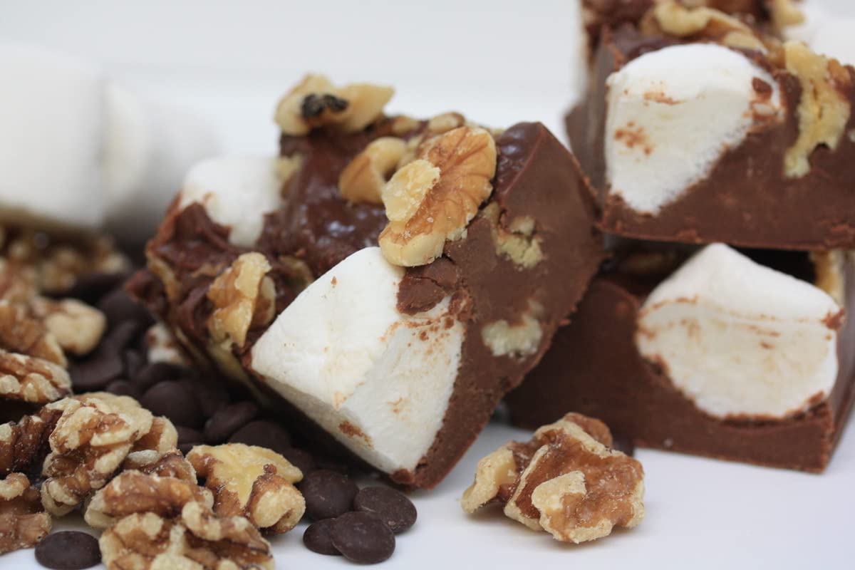Mo's Fudge Factor, Rocky Road Fudge 1 Pound Grocery