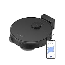 DREAME L10s Pro Gen 3 Robot Aspirapolvere e Lavapavimenti Intelligente,Aspirazione Vormax da 13.000 Pa,Sistema di Lavaggio DuoScrub,Sollevamento Automatico del Mocio di 7 mm,Batteria da 5.200 mAh,Nero