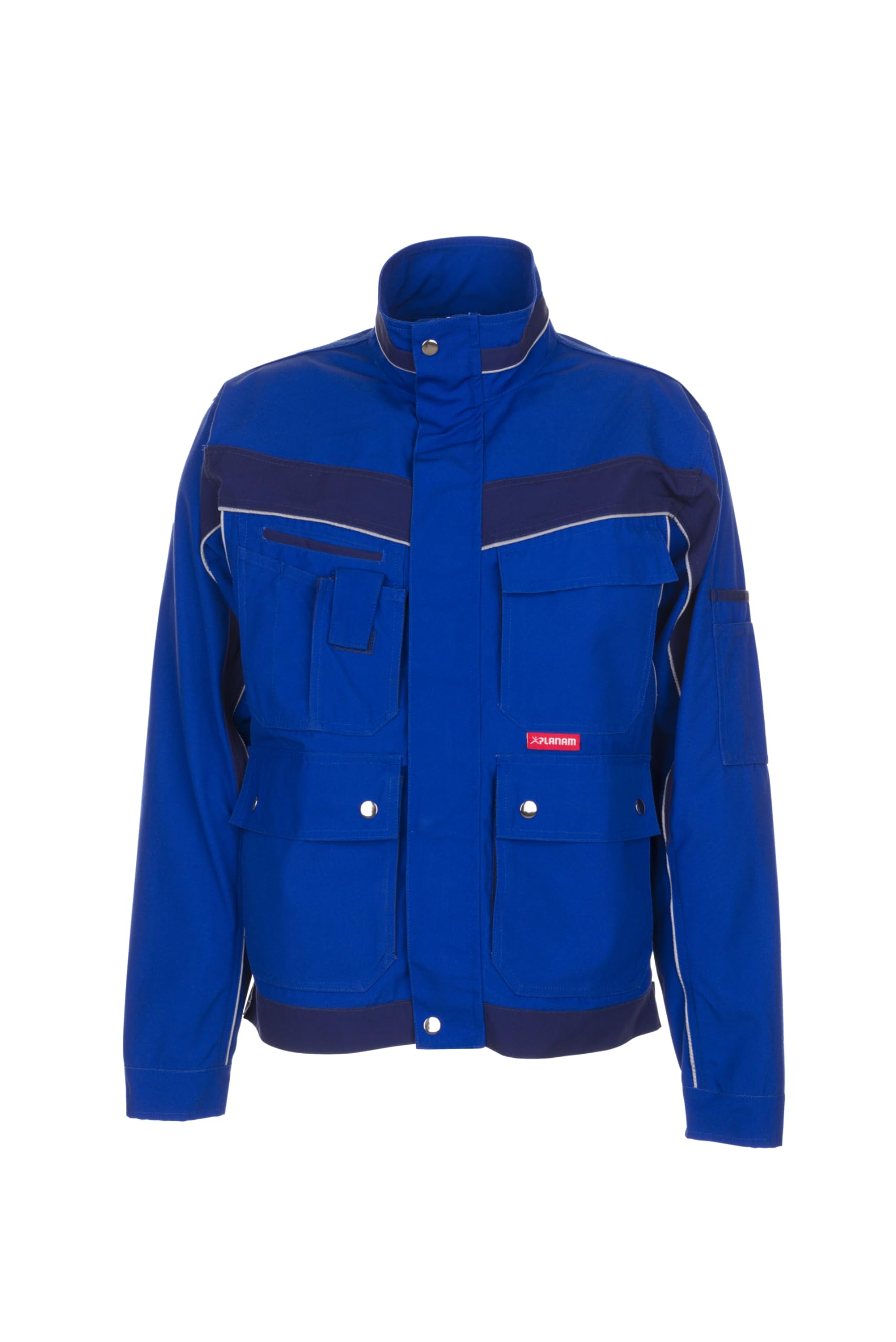 Planam Plaline Chaqueta de cintura Plaline, talla 54, en azul aciano/marino unisex (Pack de 1)