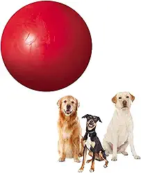 Furacão Pet Bola Maciça Colorida Dogão 80mm para Cães, cores sortidas