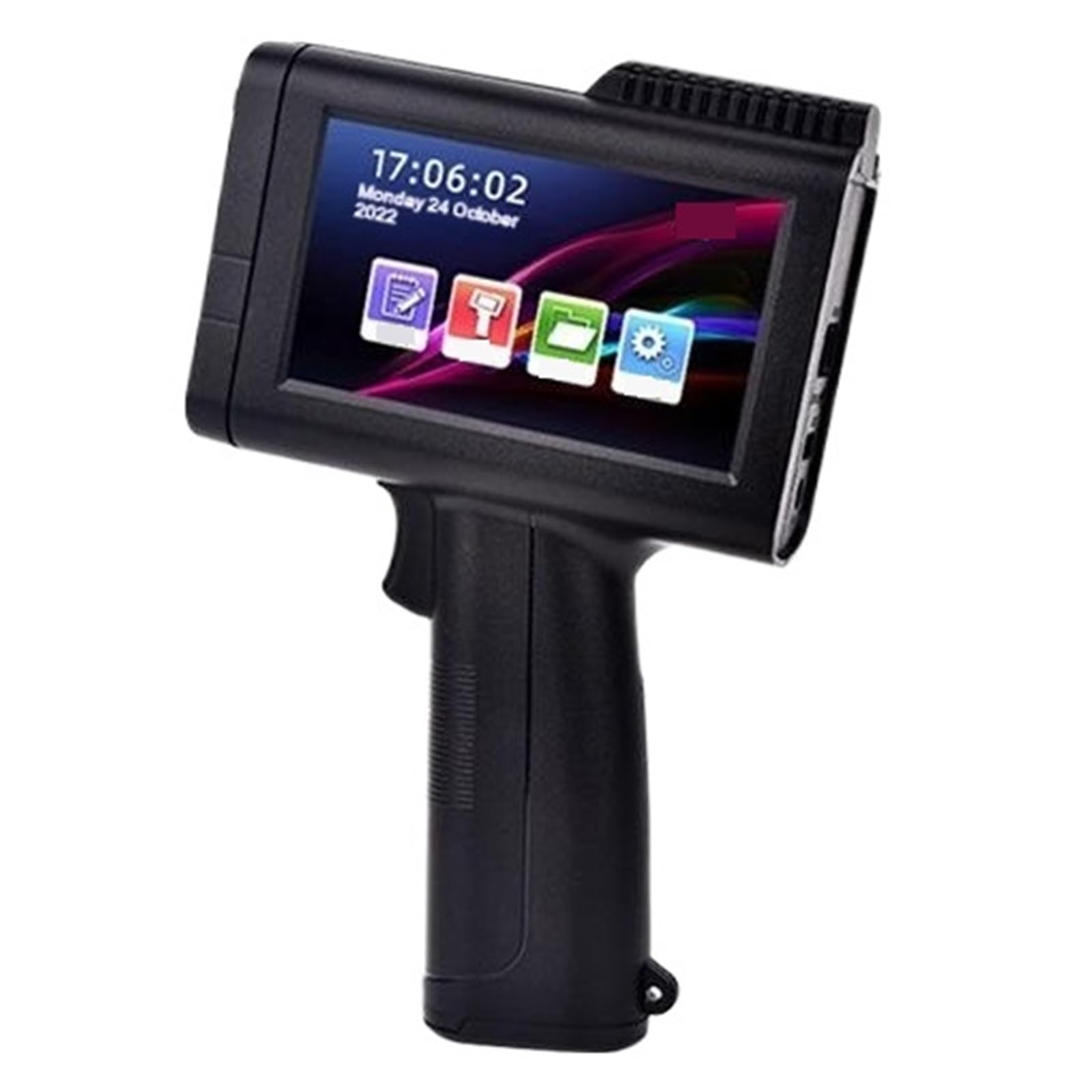 Small Handheld High-definition Intelligent Inkjet Printer Production Date Two-dimensional Code Barcode Label Bag Coding Machine The Weld Is Strong(Green cartridge set)