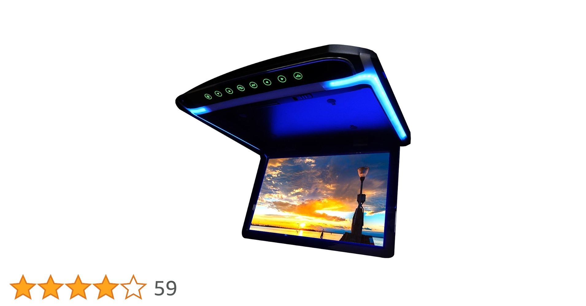 フリップダウンモニター 12.1インチ F1230BH 楽天市場】フリップダウン