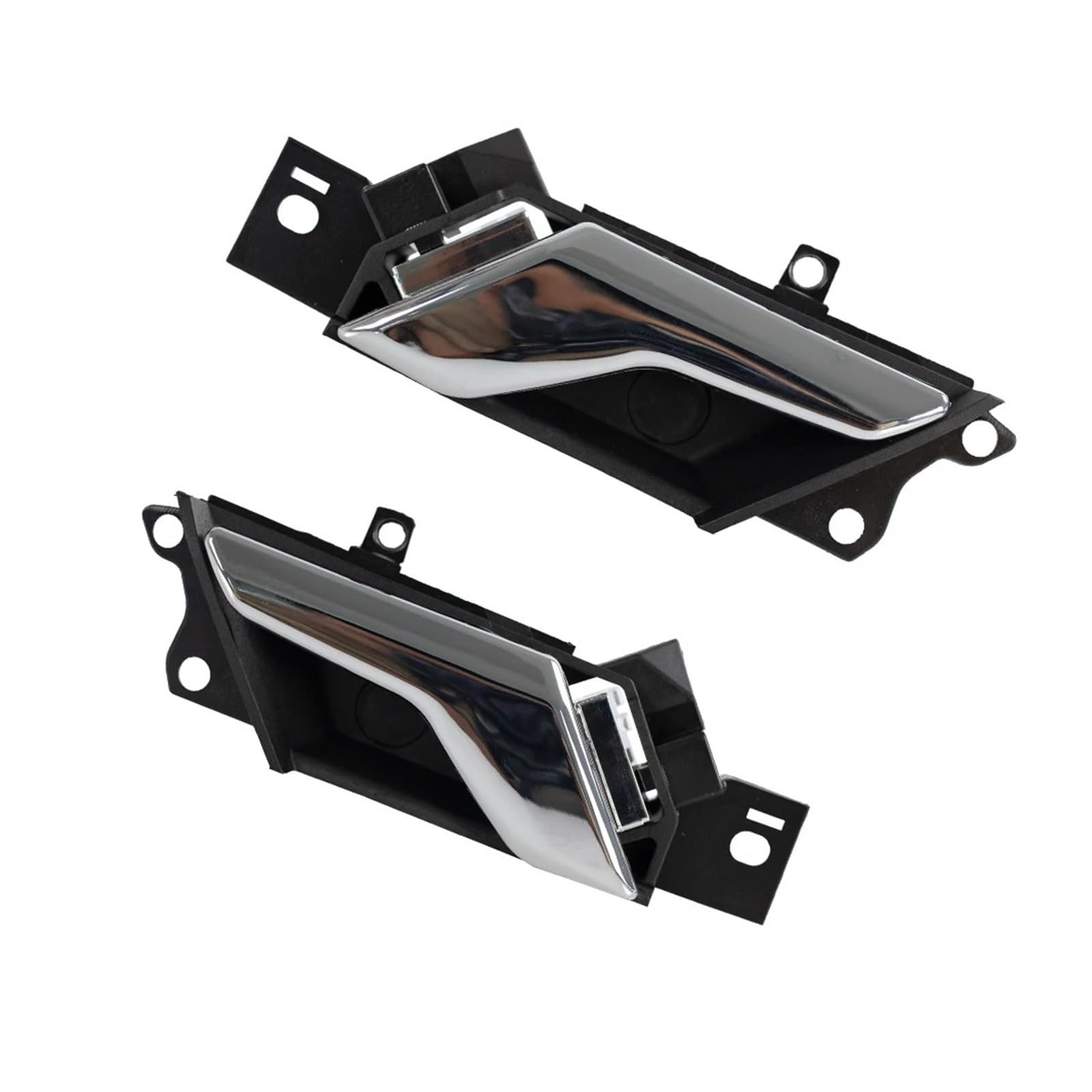 Wjwftcmk Left And Right Door Interior Handle Chrome Left Or Right 96861998 96861999 20983661 For Saturn For Vue 2008 2009 2010 Left Handle(Left And Right)