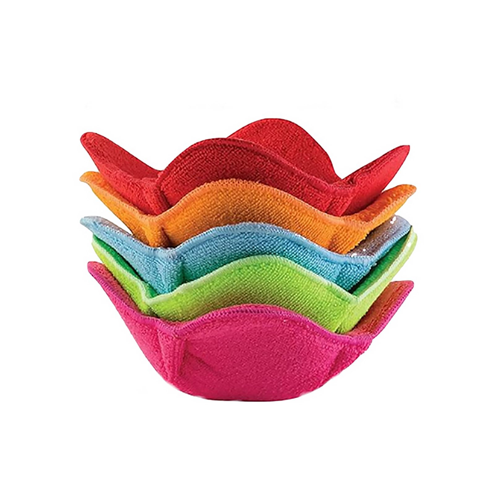 Piceioep Of 5 Practical Bowl Sleeve Table Placemat Prevents Burn While Microwaving Meals Ideal for Families Microwave Bowl Cover