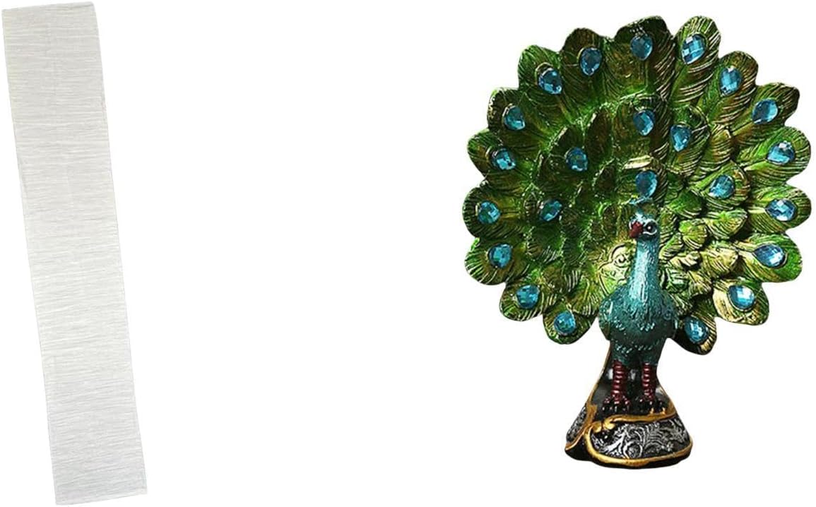 Living Room Lamp Shade with Elegant Peacock Statue Animal Sculpture Collection for Bedroom Office Bookshelf Home Décoration|Home & Garden|Lamps, Lighting & Ceiling Fans|Lamp Shades