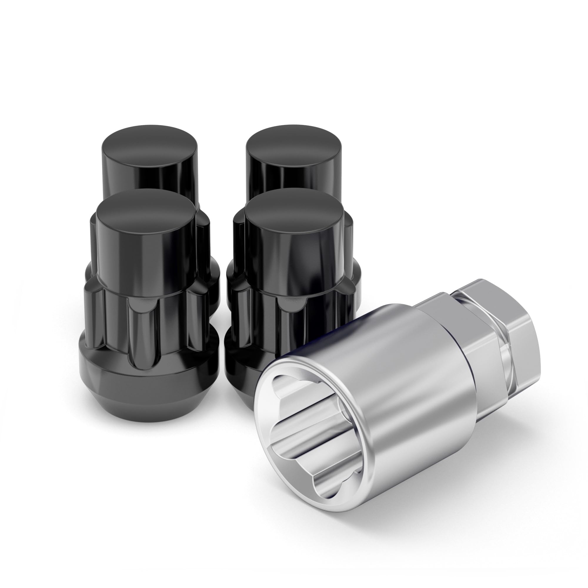 Amazon.com: White Knight 40700SBK (Black Chrome) M12x1.50 Thread