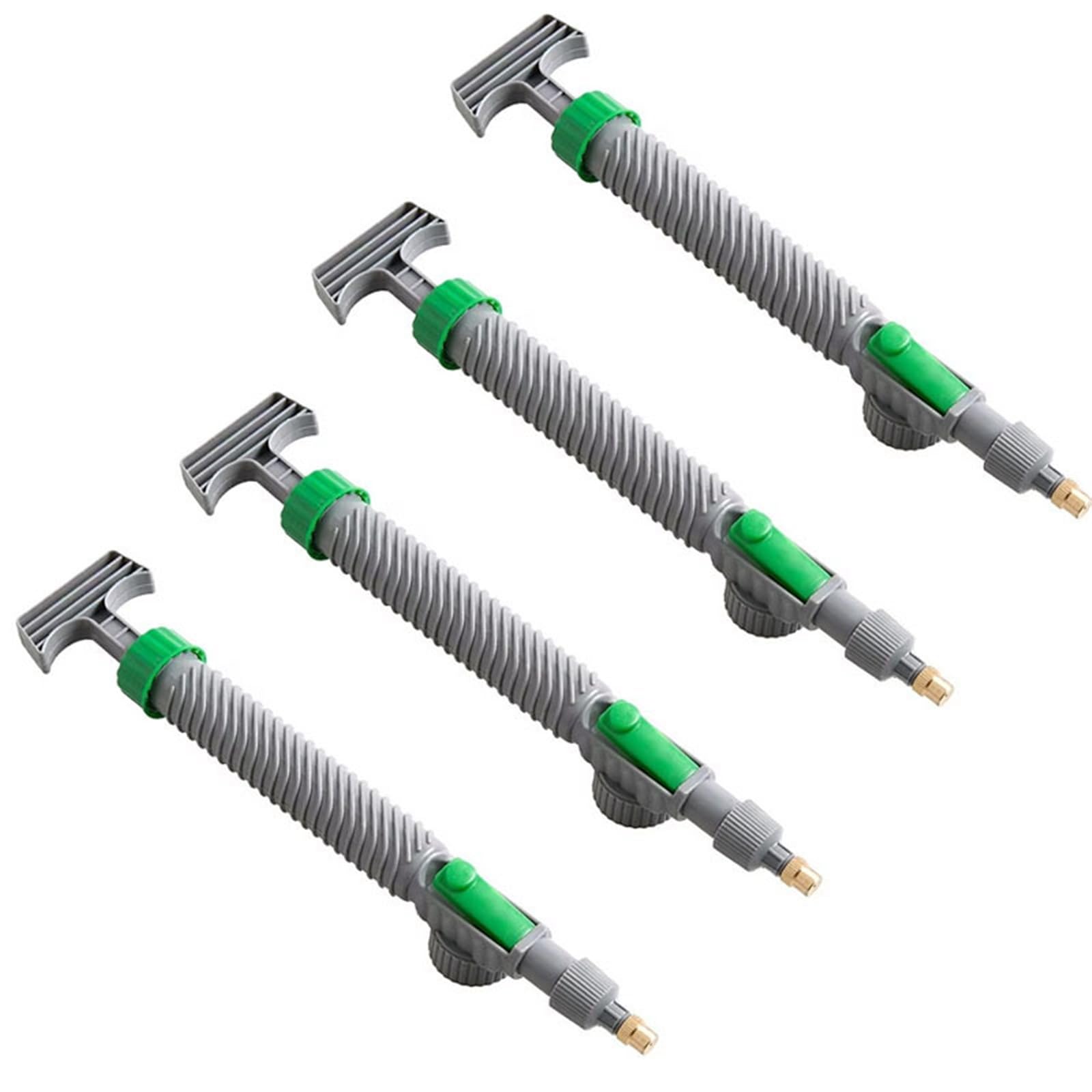 Lcvzxcfkx Gray 4Pcs Adjustable Beverage Bottle Nozzle Irrigation Tools